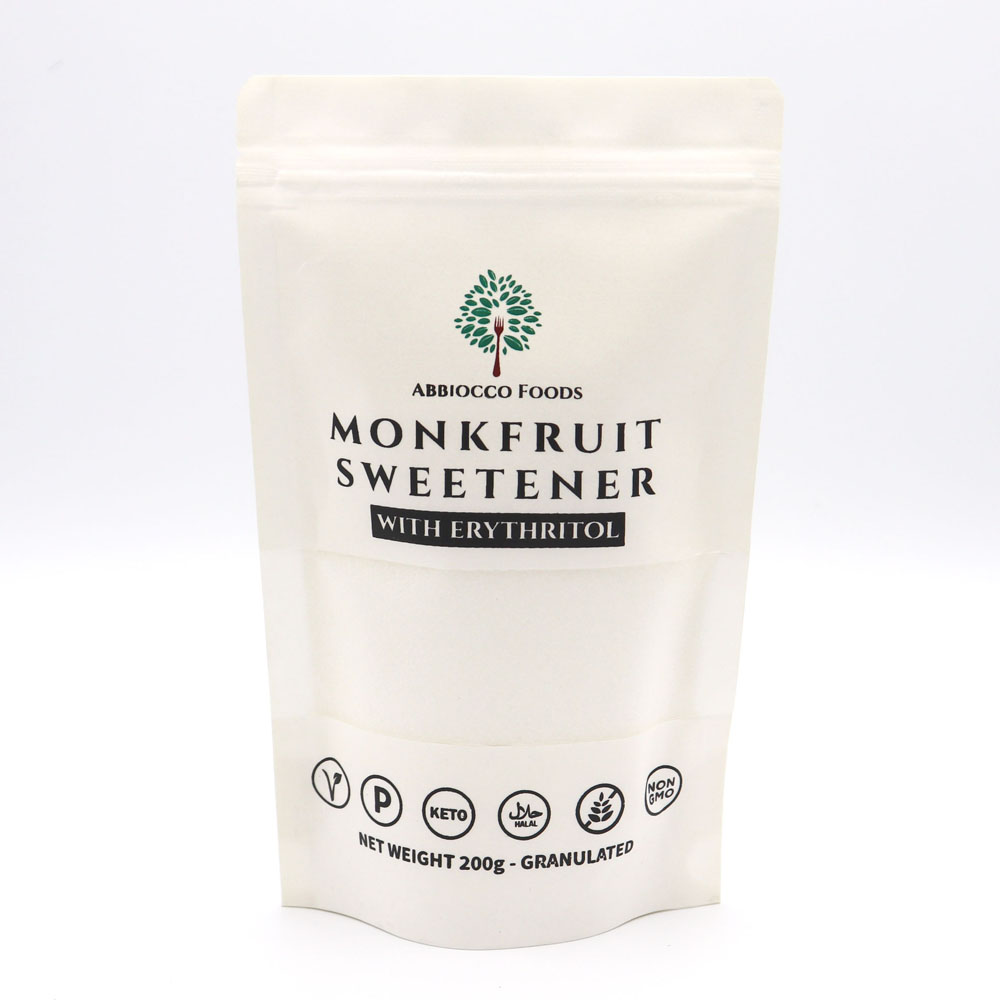 Erythritol and Monk Fruit Sweetener: Granulated, 1:1 Sugar Substitute, –  Anthonys Goods